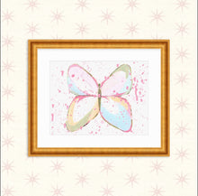 Load image into Gallery viewer, Splashed Butterfly Print 1
