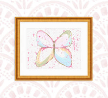 Load image into Gallery viewer, Splashed Butterfly Print 1
