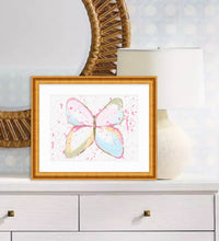 Load image into Gallery viewer, Splashed Butterfly Print 1
